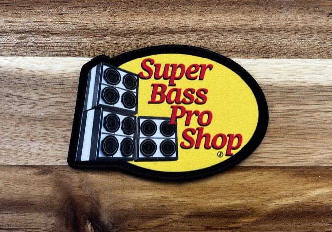 Sublimated Super Bass Pro Shop Patch Dye Sublimated Patch | Signature Custom Clothing